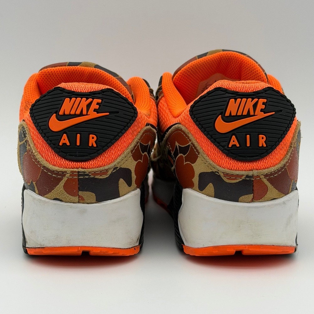 Nike Air Max 90 Orange Duck Camo 2020 - CW4039-800 - Size 7M/8.5W - Authentic - Picture 8 of 14